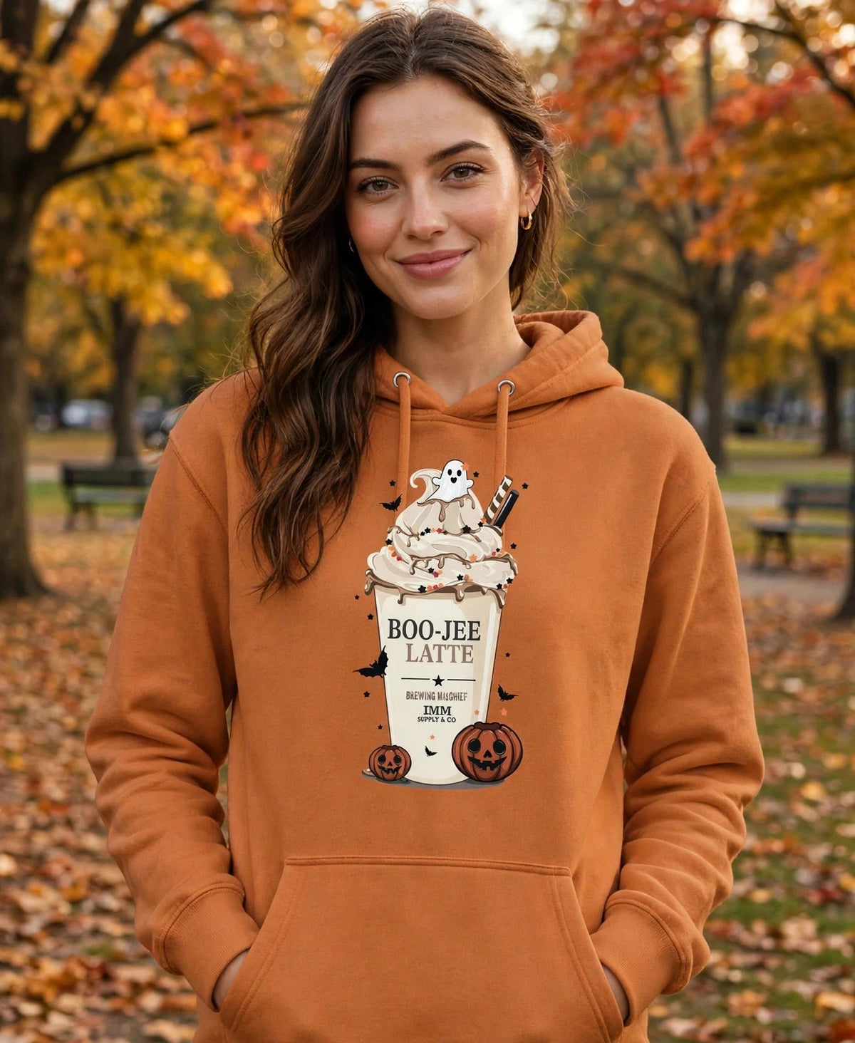 IMPECCABLE MISCHIEF™ | BooJee Lattee | Women’s Hoodie