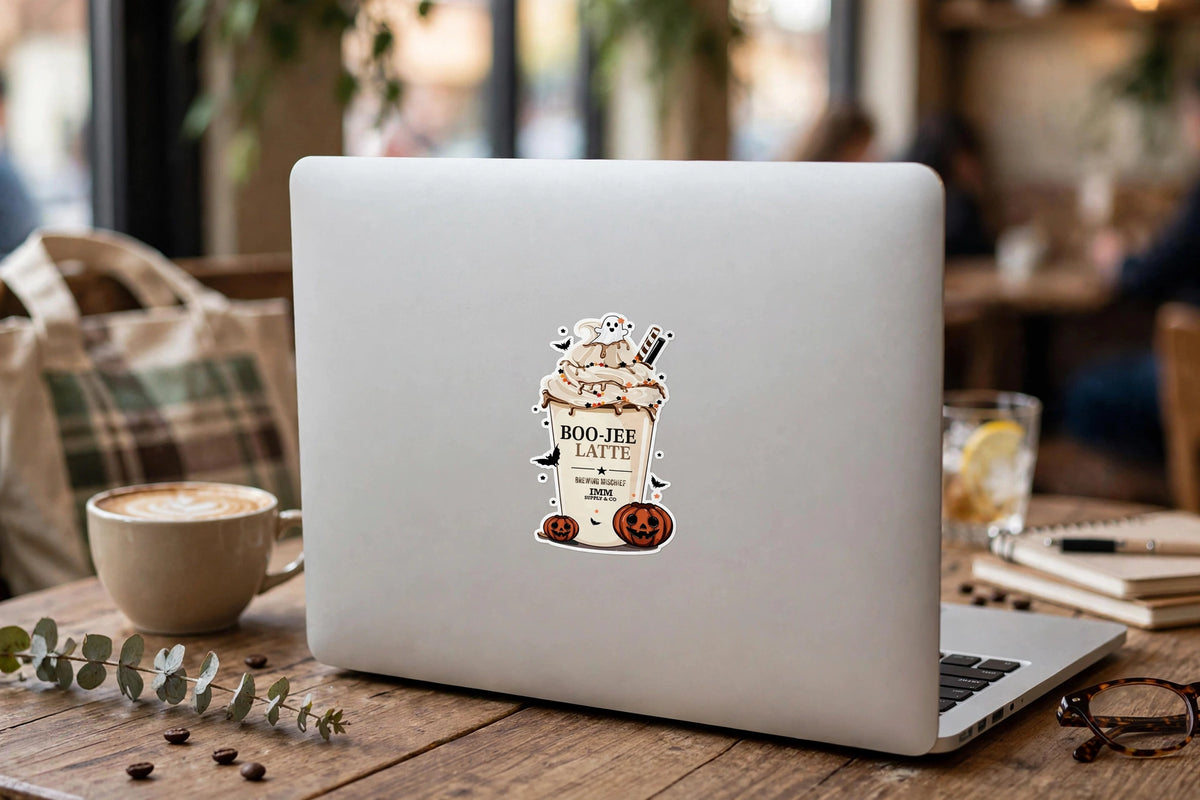 IMPECCABLE MISCHIEF™ | BooJee Latte | Bubble-free stickers