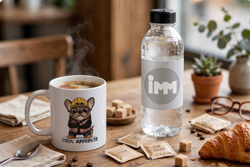 CREW APPROVED™ - White glossy coffee mug